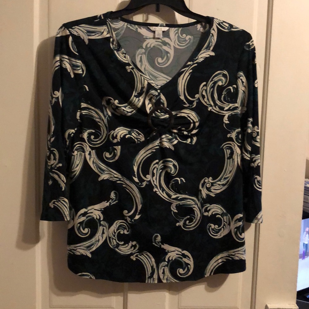 Beautiful paisley print blouse from Cato